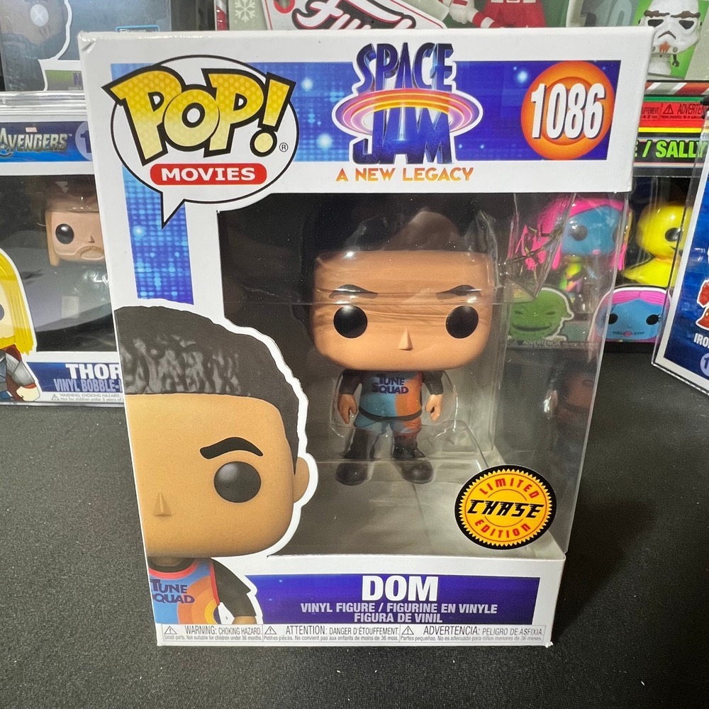 Funko Pop Space Jam A New Legacy Dom 1086 Limited Chase Edition Vinyl Figure